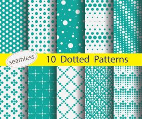 Blue white seamless pattern vector