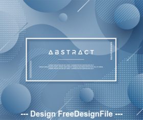 Circle pattern abstract background element card vector