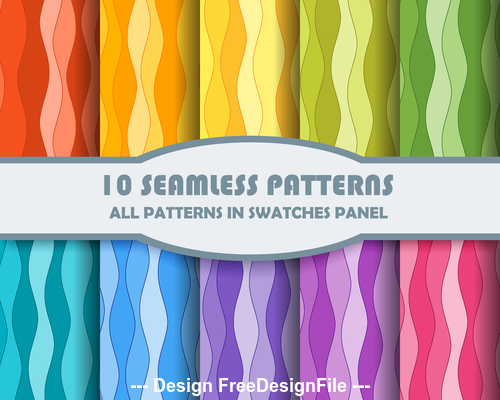 Color bright seamless pattern vector
