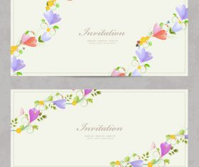 Crocus card vector