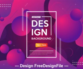 Dark abstract design background vector