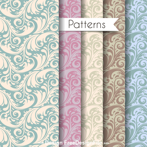 Decorative pattern seamless vector