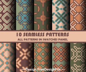 Delicate seamless pattern vector