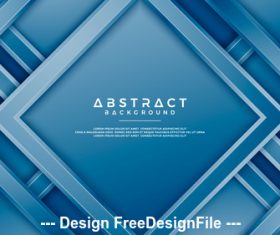 Geometric squares abstract background element card vector