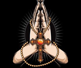 Logo belief tattoo vector