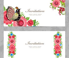 Spring flowers vector
