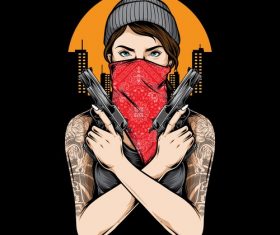 Tattoo and logo vector