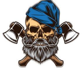 conjunto de tatuagem de pirata. logotipos piratas únicos 3398213 Vetor no  Vecteezy