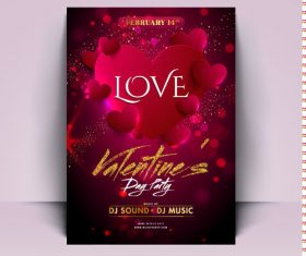 Love with colored diamond design vector 01 free download