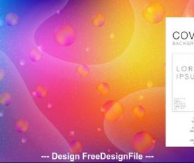 Abstract background fluid gradient vector