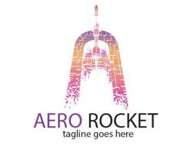 Aero Rocket Logo vector