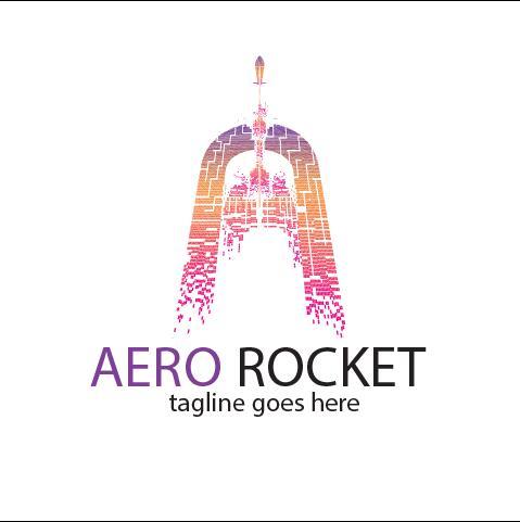 Aero Rocket Logo vector