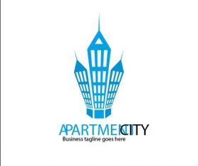 Apartment City Logo vector