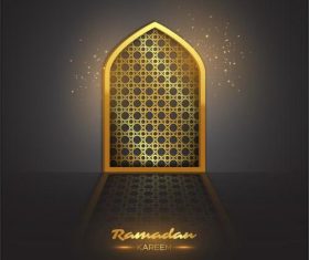 Beautiful muslim illustrations vector