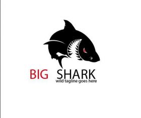 Big Shark Logo vector