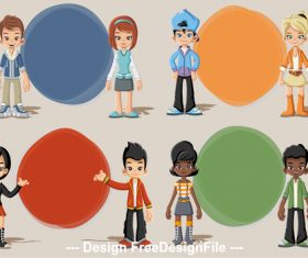 Bolas cartoon character vector