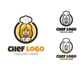 Chef logo vector