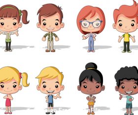 Children small body vector