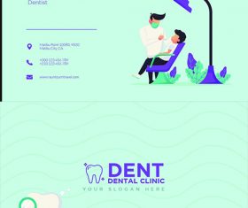 Dent Bussines Card PSD Template