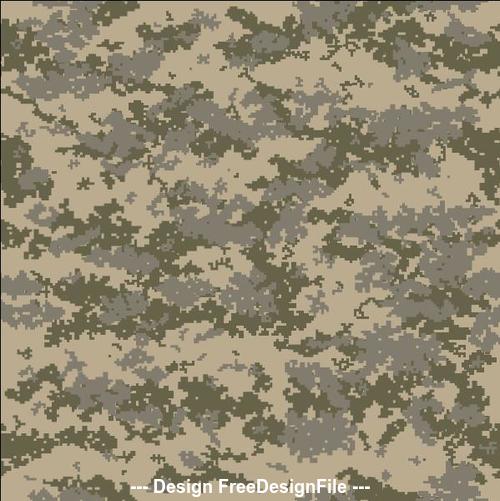Desert camouflage pattern vector