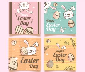 Design easter greeting card vector