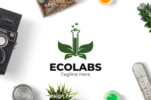 Eco lab logo vector