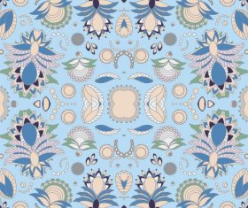 Exquisite floral background pattern vector