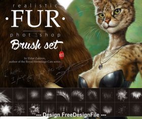 Fur PS Brushes Set