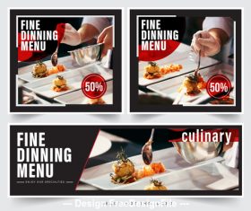 Restaurant food picture vector