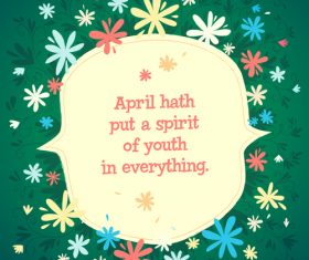 Spring summer illustration vector