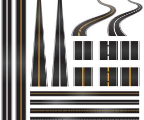 Straight path vector