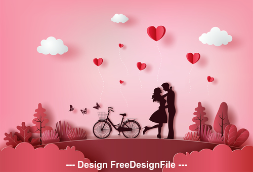 The best Valentines day dating vector