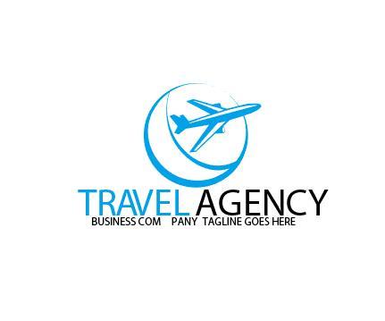 Travel Agency Logo vector free download