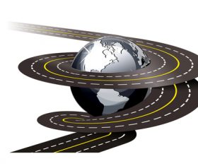 Viaduct subgrade layout vector