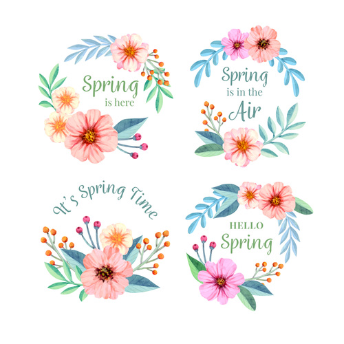 lts spring time vector