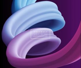 Abstract 3d background vector