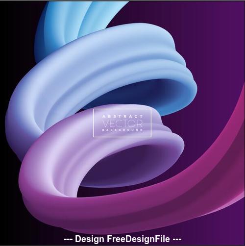 Abstract 3d background vector