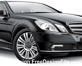 Black car vector