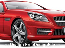 Germany hardtop convertible vector