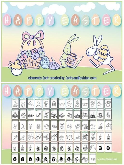 Happy Easter Fonts