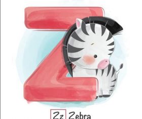 Look at the picture literacy Z letter vector