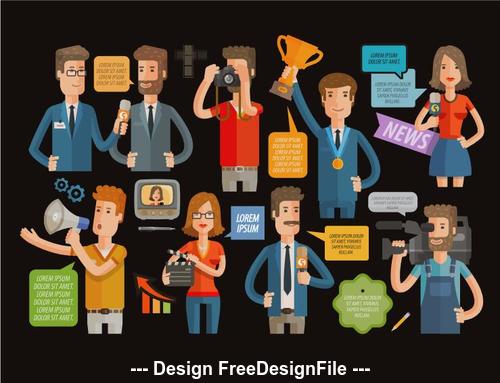 People vector icons