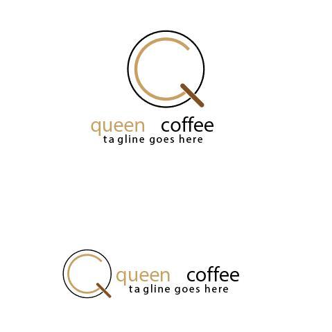 Download Queen coffee logo vector free download