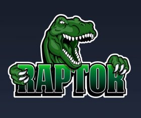 Raptor logo vector