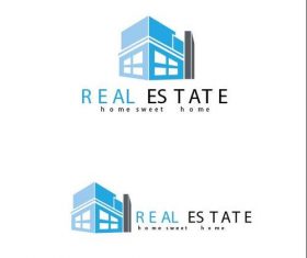 Real estate transaction logo vector