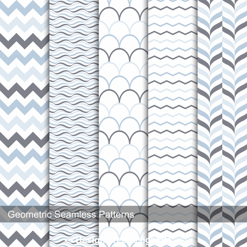 Ripple seamless background pattern vector