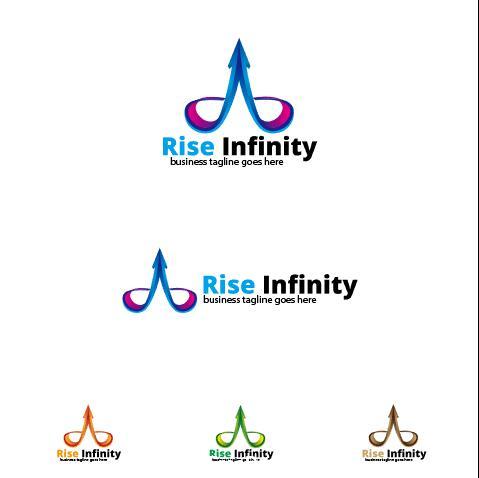 Rise Infinity logo vector
