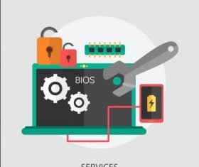 Services elements vector