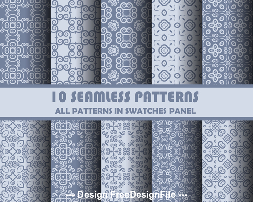 Simple but elegant seamless pattern vector