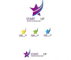 Start Up logo vector